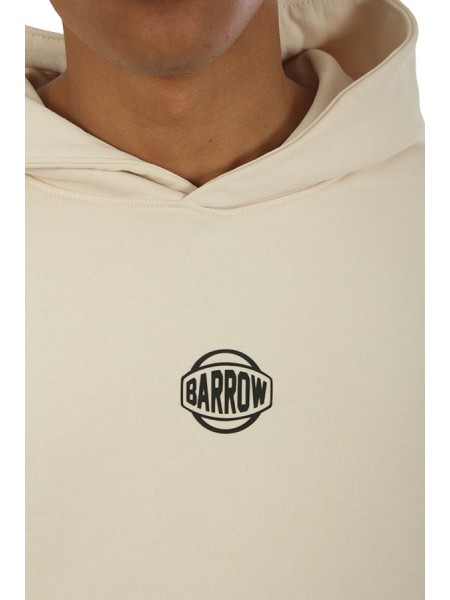 Felpa Barrow Con Cappuccio Vanilla